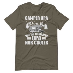 Camper Opa T-Shirt | Cooler Opa Camping Spruch Shirt