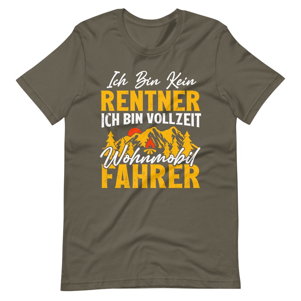 Vollzeit Wohnmobil Fahrer T-Shirt