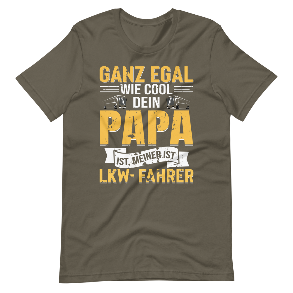 LKW-Fahrer Papa T-Shirt - Cooler geht's nicht!