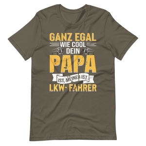 LKW-Fahrer Papa T-Shirt - Cooler geht's nicht!