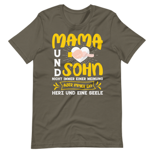 Mama und Sohn T-Shirt | Ein Herz und eine Seele