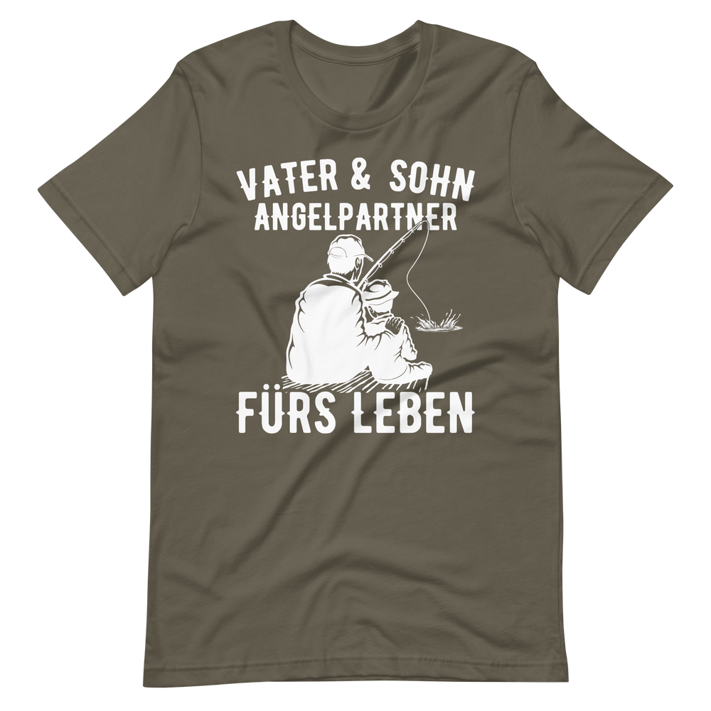 Vater und Sohn Angelpartner T-Shirt | Familienkleidung