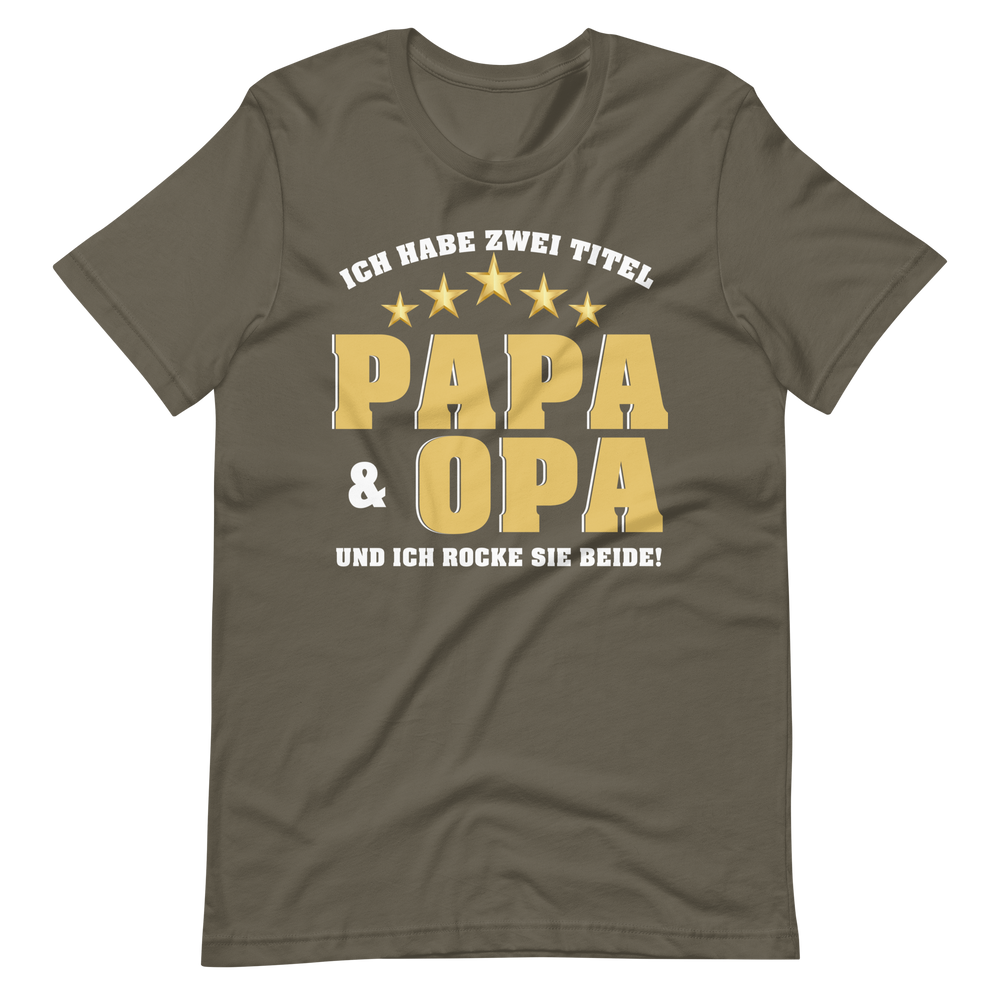 Papa und Opa - Ich ROCKE beide T-Shirt