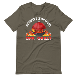 Schritt zurück! OPA grillt T-Shirt