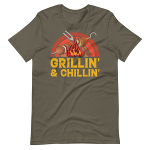 Grillin und Chillin. Entspannt grillen. T-Shirt