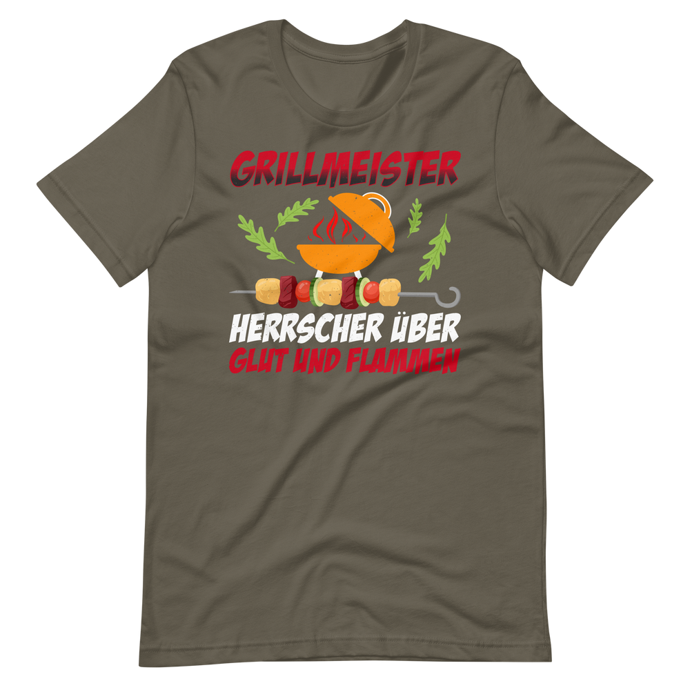 Grillmeister! Herrscher über Glut und Flammen! T-Shirt