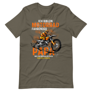 Motocross Papa T-Shirt | Cooler Spruch für Väter | Lustiges Geschenk