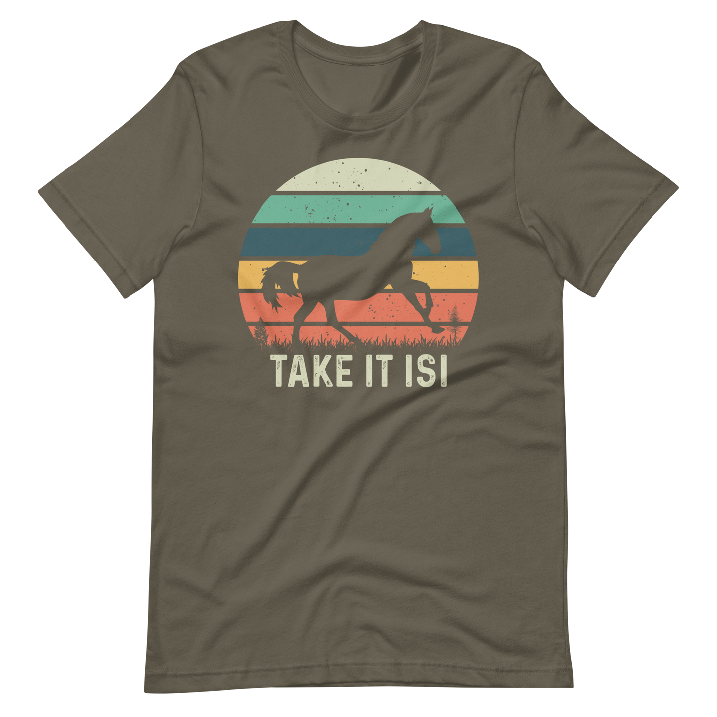 Pferde T-Shirt - Take it ISI!