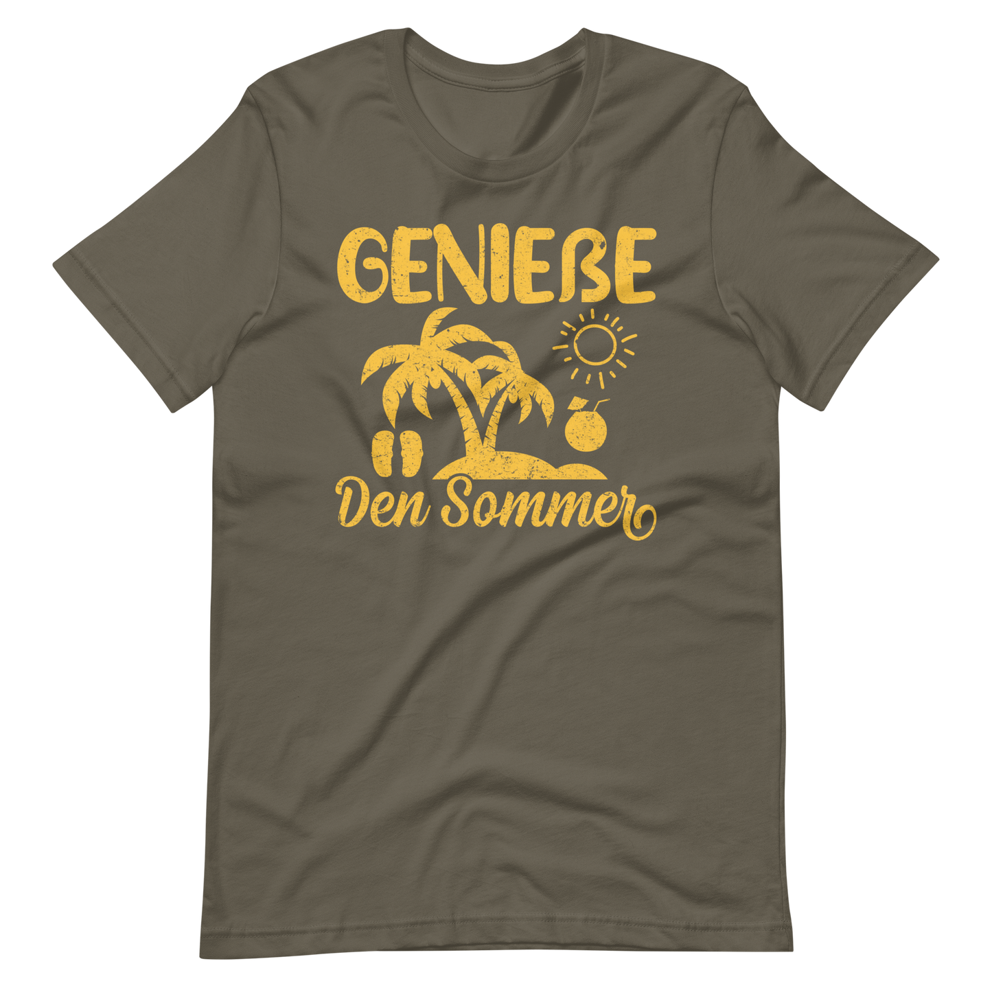 Sommer-T-Shirt "Genieße den Sommer!"