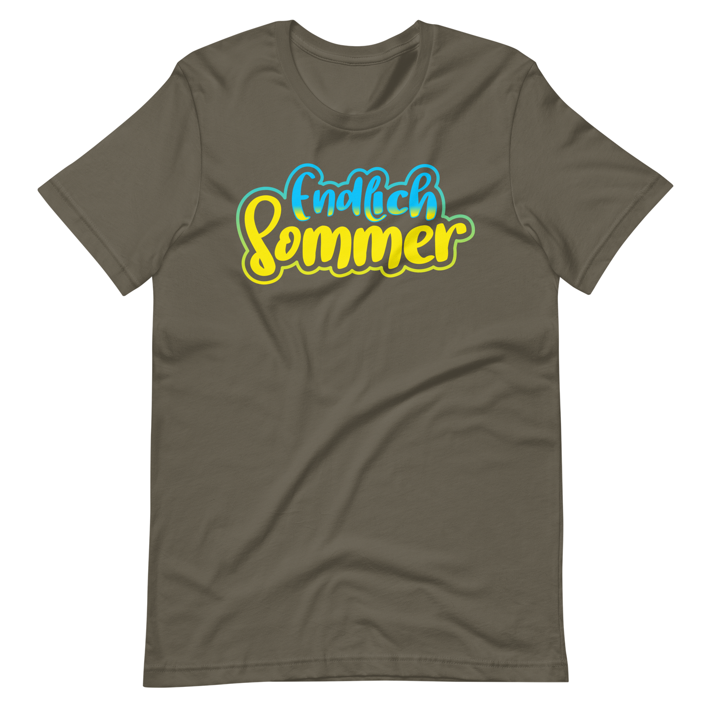 Trendiges T-Shirt "Endlich Sommer! Logo Style!" | Lässiger Look