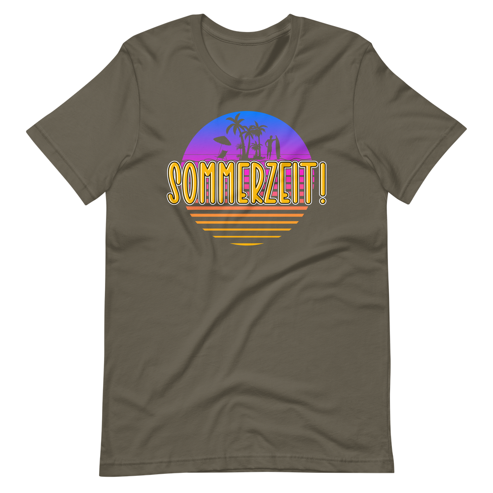 Sommer-T-Shirt "Sommerzeit!" | Fröhlicher Style