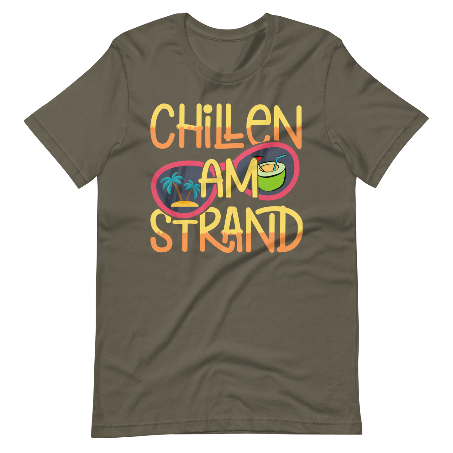 Cooles T-Shirt "Chillen am Strand!"