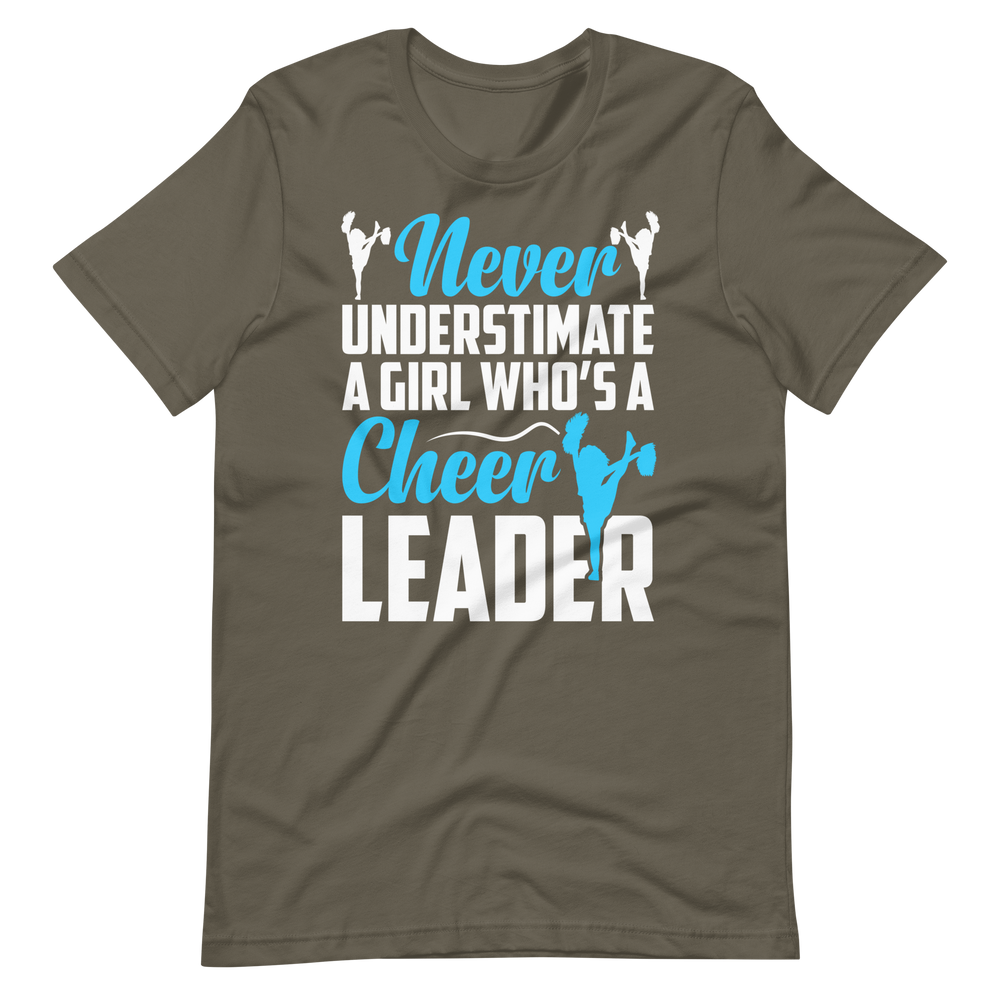 Cheerleader Shirt - Never Underestimate A Girl