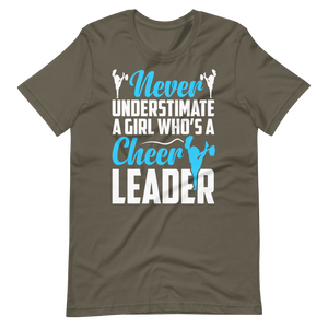 Cheerleader Shirt - Never Underestimate A Girl