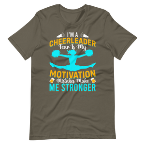 Motivation durch Angst - Cheerleader T-Shirt