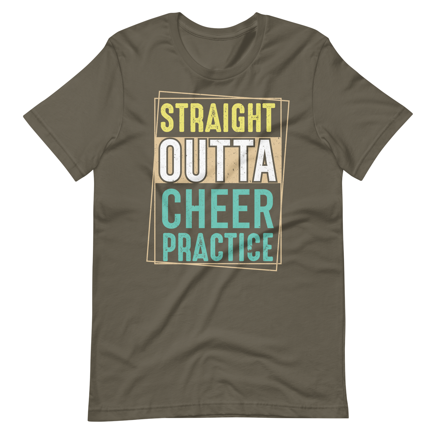 Straight Outta Cheer Practice – Cooles Cheerleader Shirt