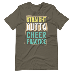 Straight Outta Cheer Practice – Cooles Cheerleader Shirt