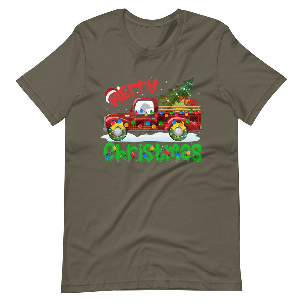 Merry Christmas Truck - Weihnachten T-Shirt