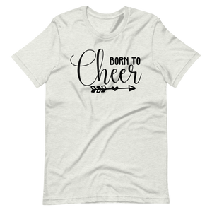 Born to Cheer! T-Shirt für Damen und Mädchen
