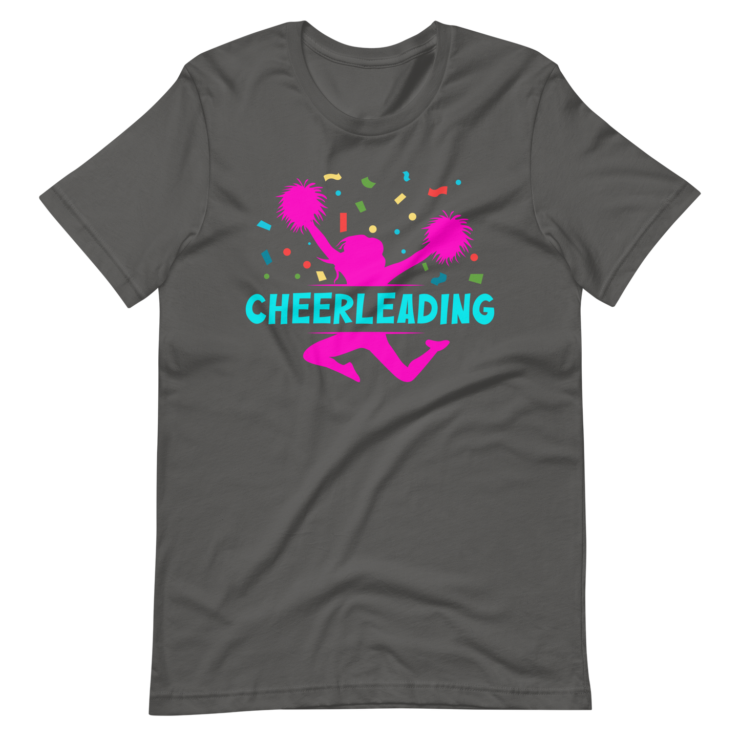 Cheerleading Pomms T-Shirt für Mädchen und Frauen