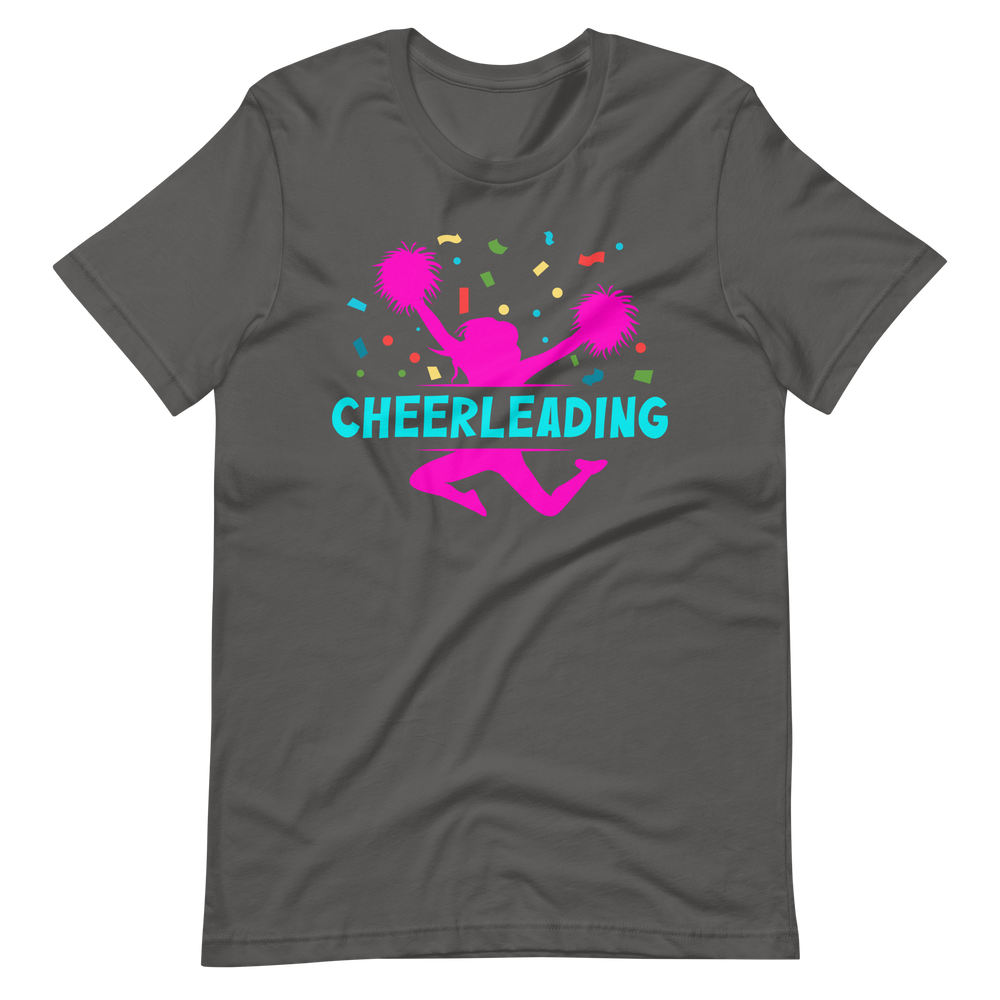 Cheerleading Pomms T-Shirt für Mädchen und Frauen
