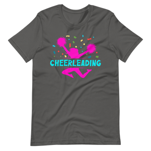 Cheerleading Pomms T-Shirt für Mädchen und Frauen
