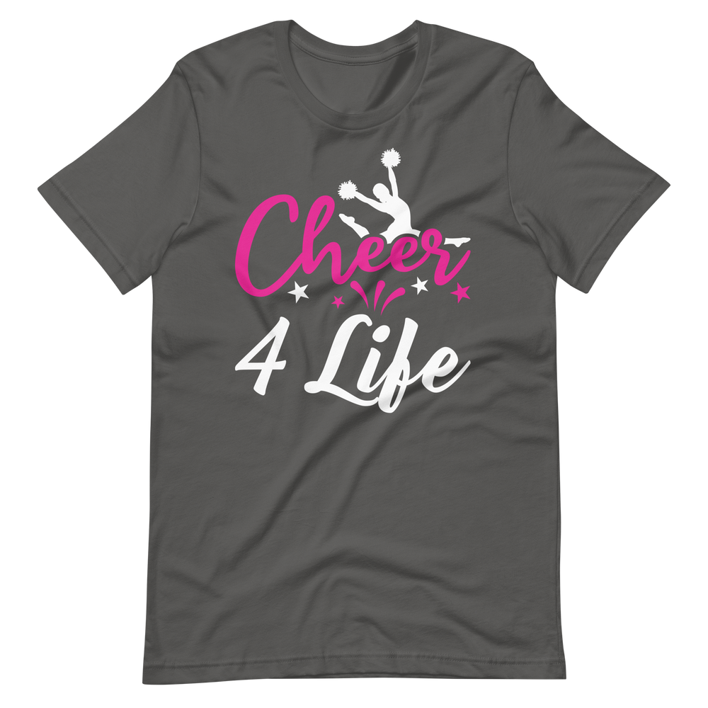 Cheer 4 Life! T-Shirt für Damen und Herren