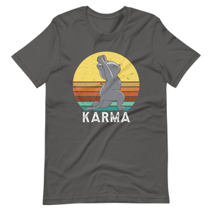 Karma CAT! T-Shirt | Lustiges Katzenmotiv