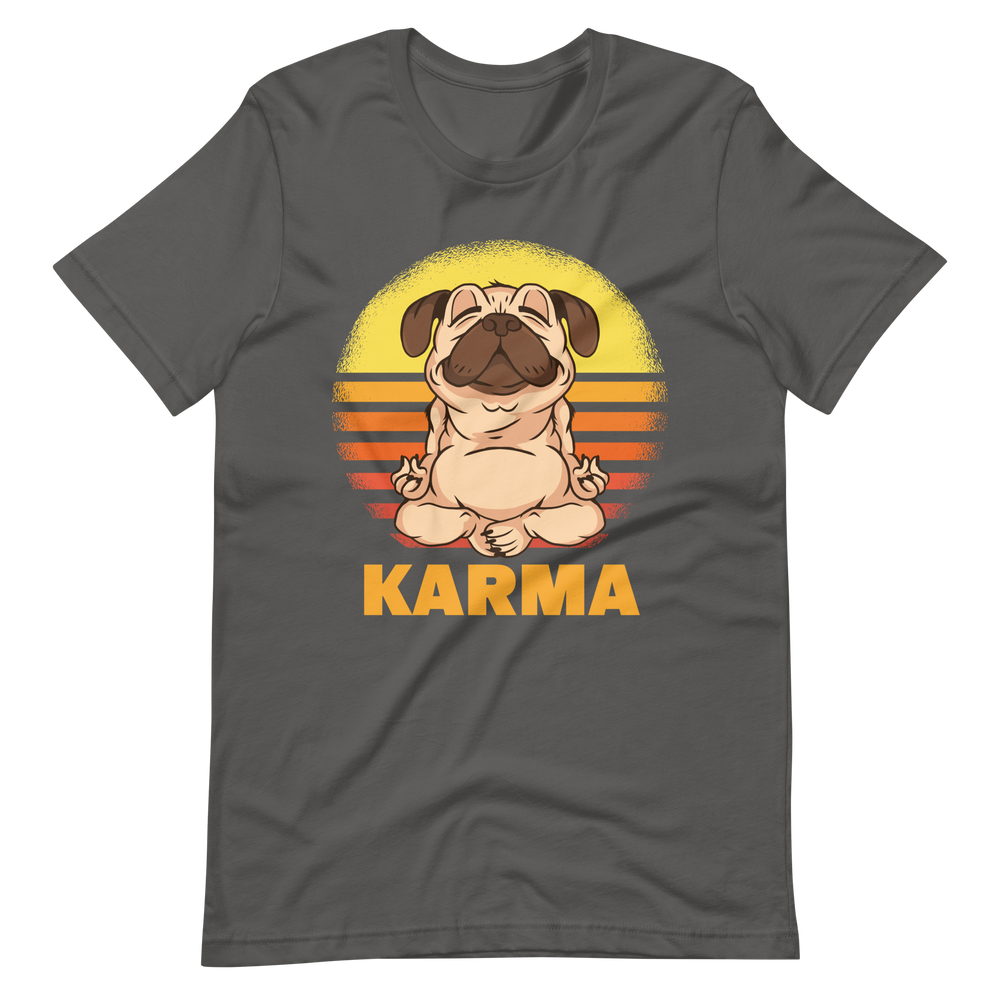 Karma Mops T-Shirt - Lustiges und stylisches Shirt für jeden Tag