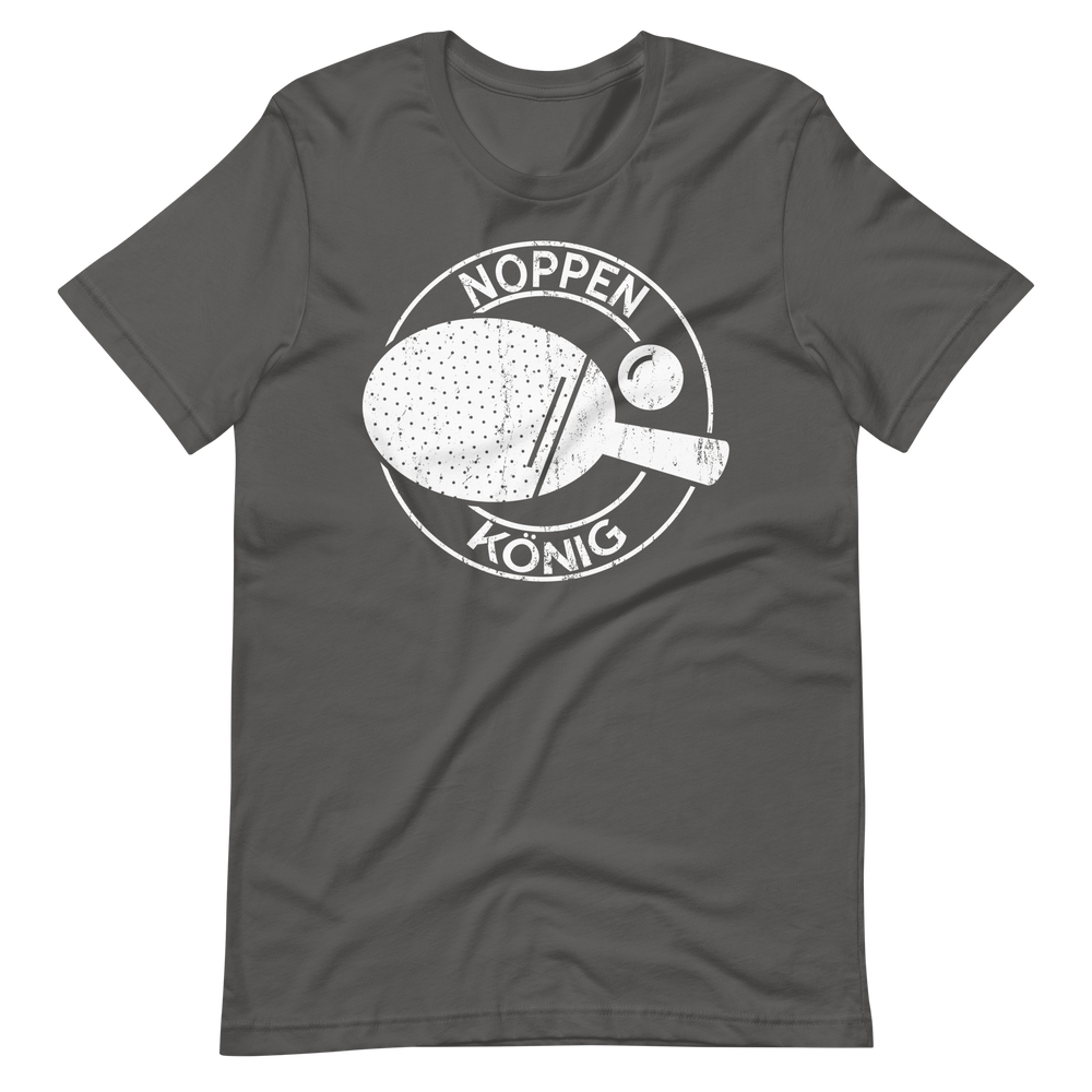 Noppen König T-Shirt - Coole Geschenkidee für Tischtennisfans