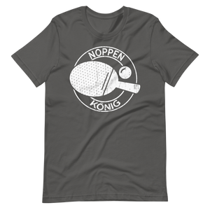 Noppen König T-Shirt - Coole Geschenkidee für Tischtennisfans