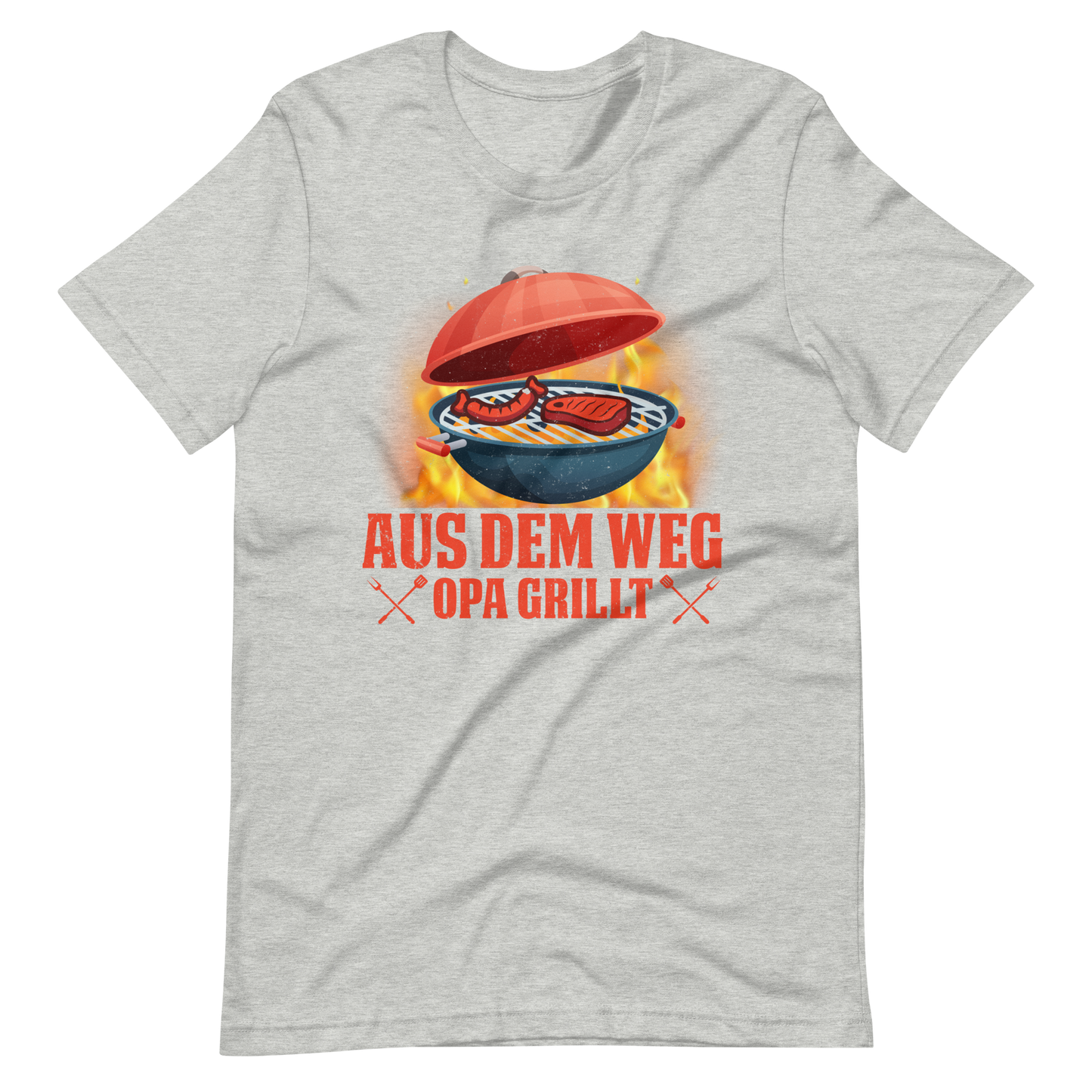 Lustiges Grill T-Shirt - OPA grillt!