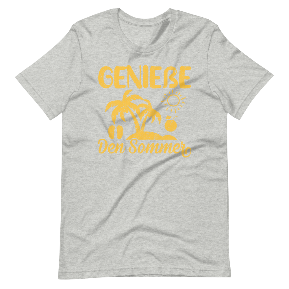 Sommer-T-Shirt "Genieße den Sommer!"