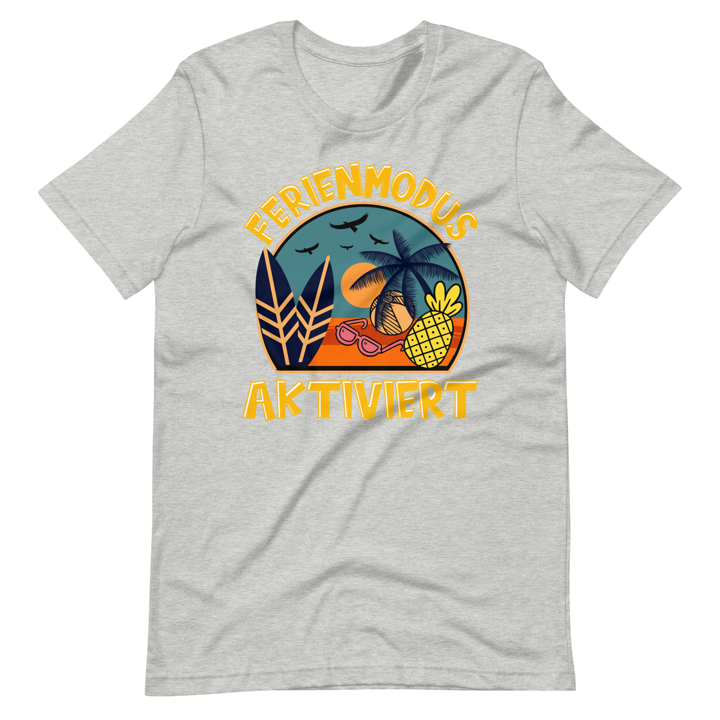 Lustiges T-Shirt "Ferienmodus aktiviert! Sommer ist da!" | Sommerliche Vibes