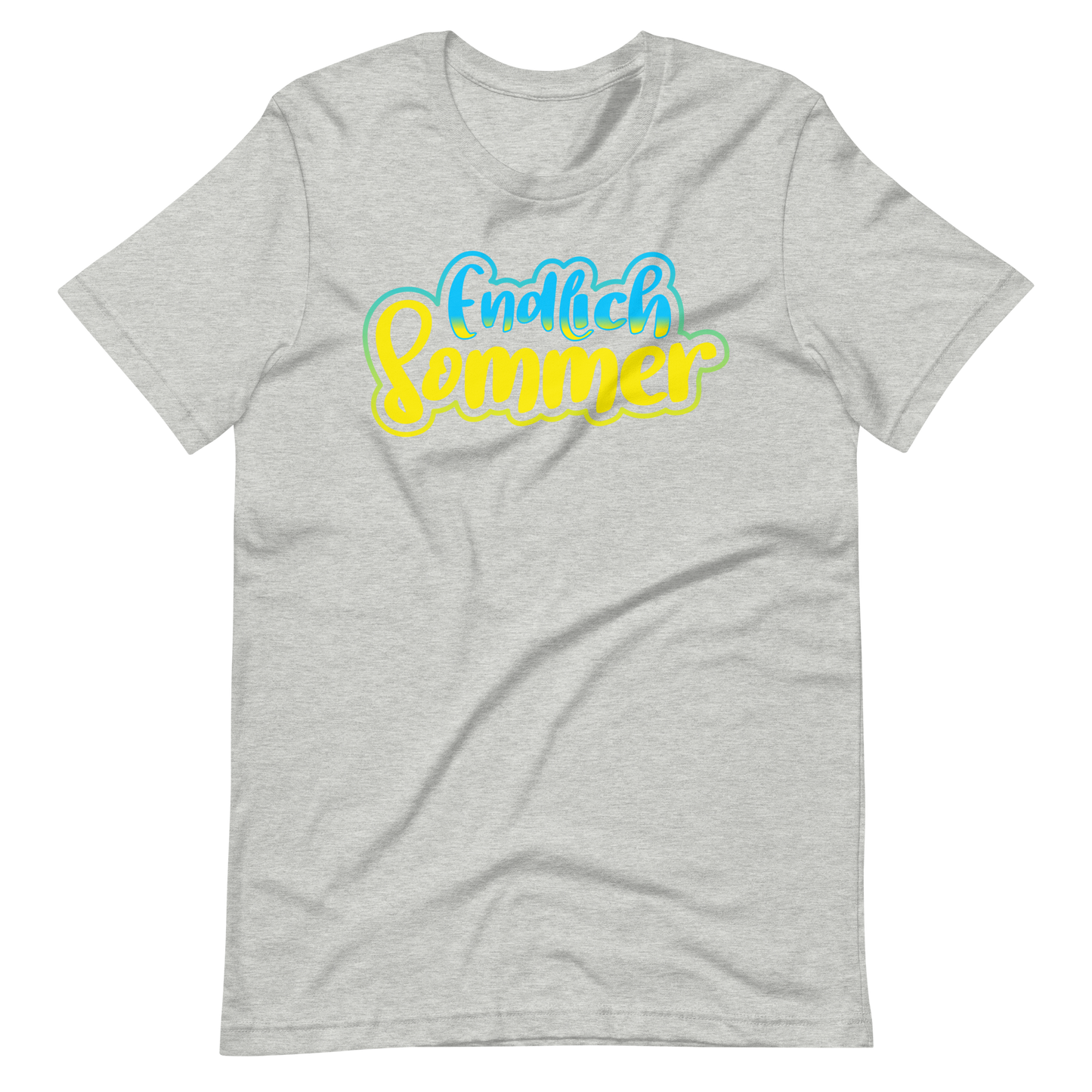 Trendiges T-Shirt "Endlich Sommer! Logo Style!" | Lässiger Look