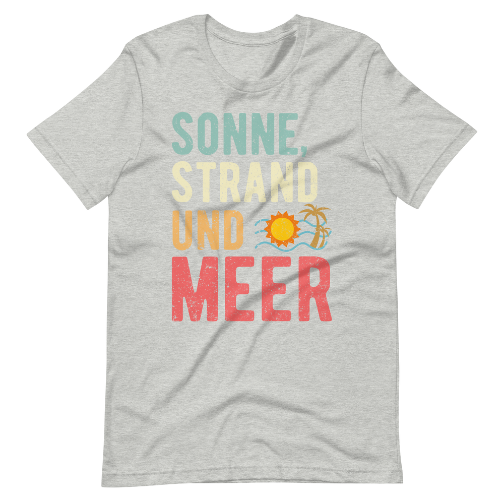 Sommer-T-Shirt "Sonne, Strand und MEER!" | Urlaubsfeeling pur