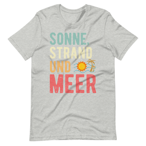 Sommer-T-Shirt "Sonne, Strand und MEER!" | Urlaubsfeeling pur