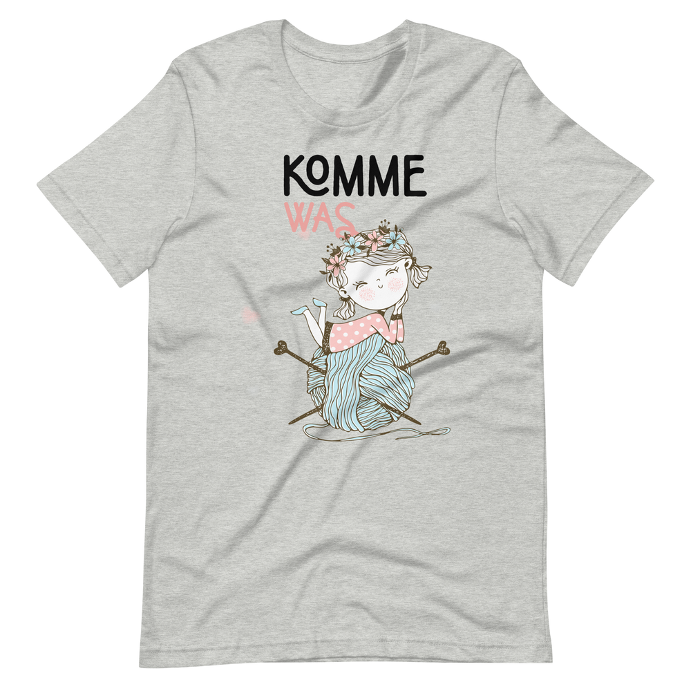 Lustiges T-Shirt! "Komme was Wolle!" | Witziger Spruch