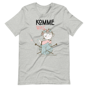 Lustiges T-Shirt! "Komme was Wolle!" | Witziger Spruch