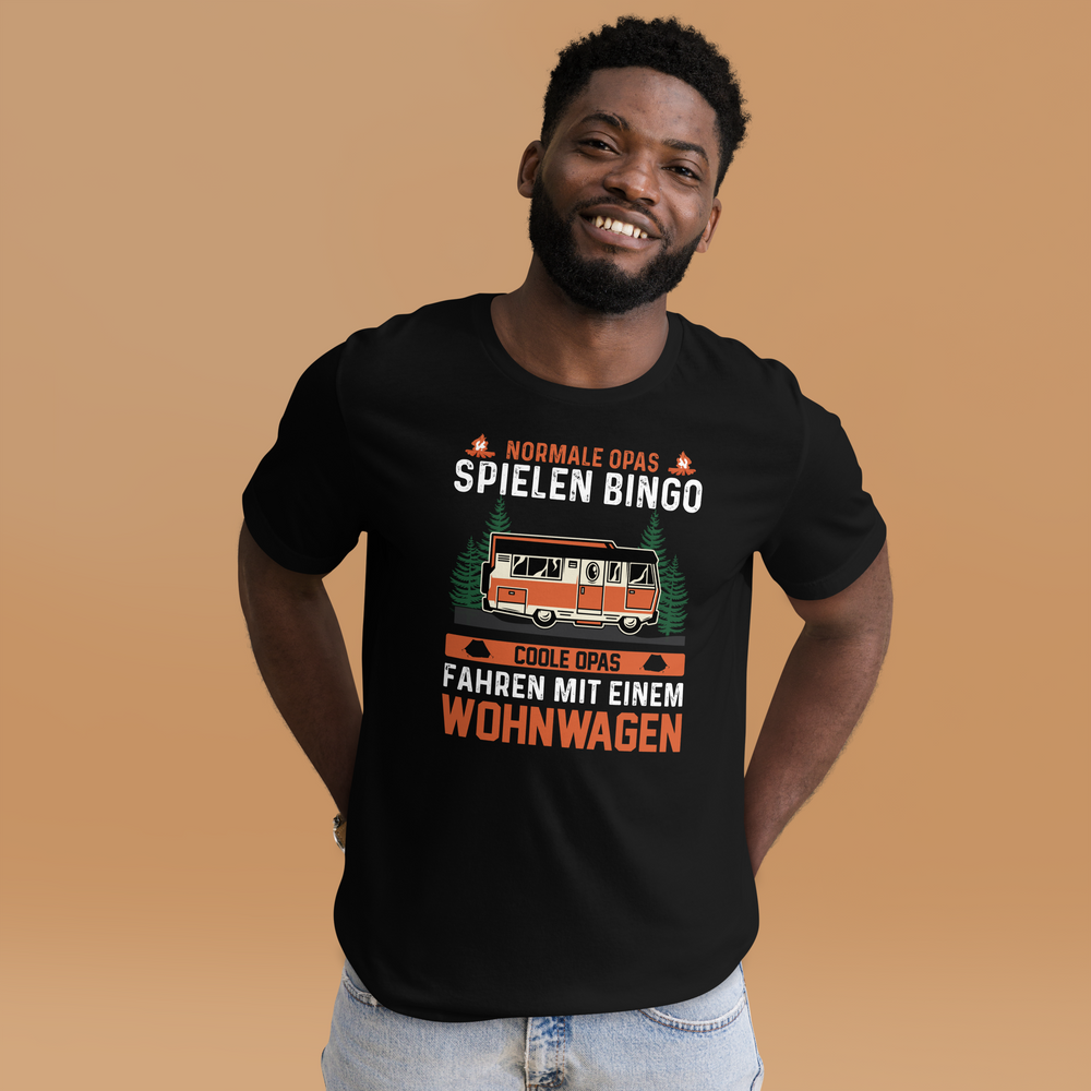 COOLE Opas fahren Wohnwagen! Lustiges T-Shirt für Camping-Fans