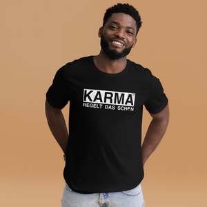 Karma regelt das schon! T-Shirt - Lustiger Spruch, cooles Design