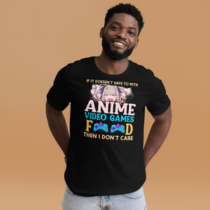 Anime, Videogames & Food T-Shirt