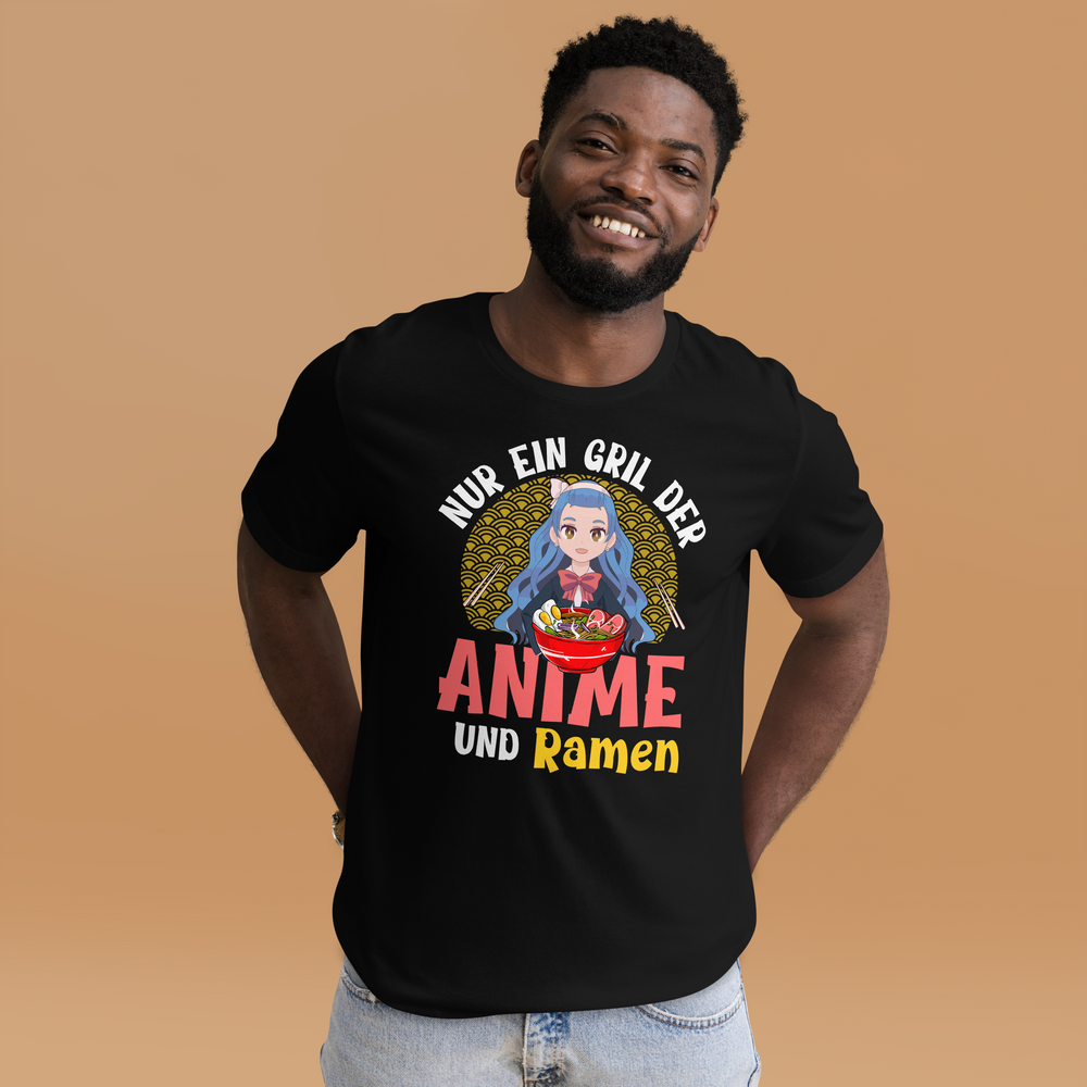 Anime und Ramen!! T-Shirt für wahre Anime-Liebhaber