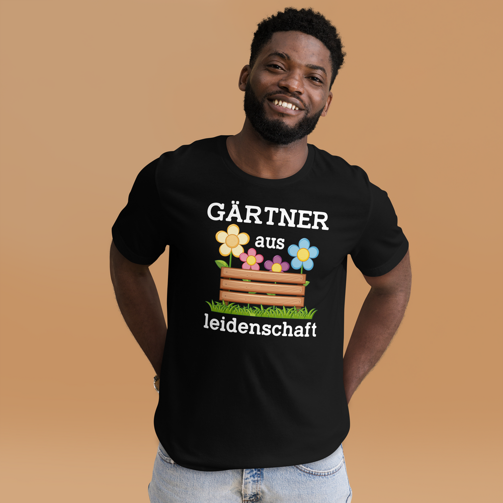 Gärtner aus Leidenschaft T-Shirt | Gartenarbeit T-Shirt