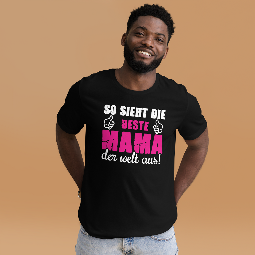 Beste Mama der Welt T-Shirt - Perfektes Geschenk für Muttertag