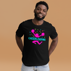 Cheerleading Pomms T-Shirt für Mädchen und Frauen
