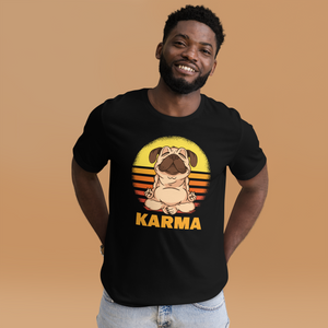 Karma Mops T-Shirt - Lustiges und stylisches Shirt für jeden Tag