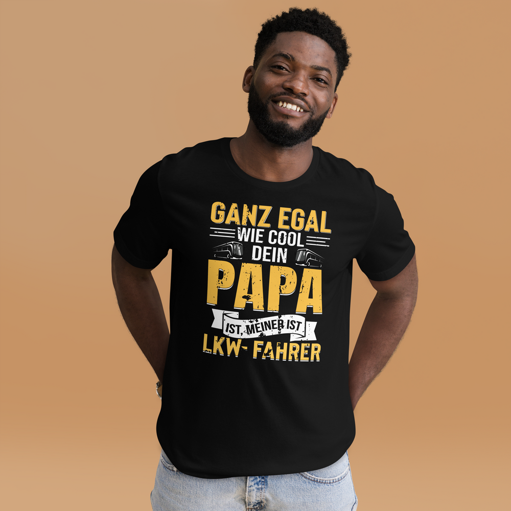 LKW-Fahrer Papa T-Shirt - Cooler geht's nicht!