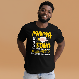 Mama und Sohn T-Shirt | Ein Herz und eine Seele