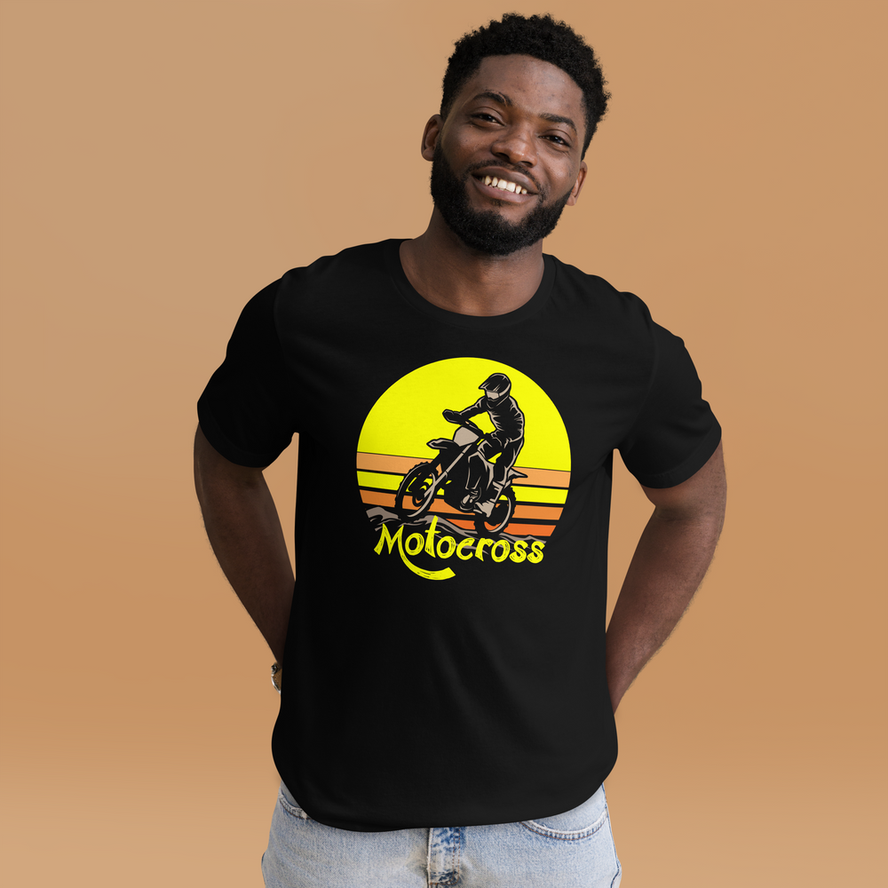 Motocross T-Shirt - Retro-Vintage Style für Fans!